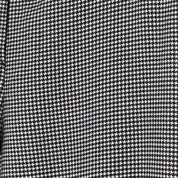 Bandolino Size 4 Stretch Houndstooth Dress Pants Polyester Blend Black & White - Picture 6 of 16